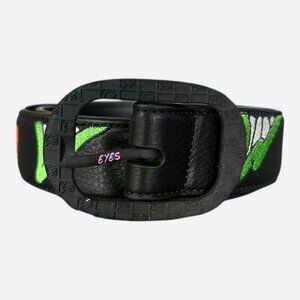 Matty Boy Black & Multicolor Chomper Belt